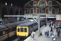 Class 100 DMU at London Liverpool St