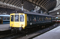 Class 100 DMU at Newcastle