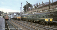 Class 100 DMU at Polmont