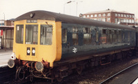 Class 100 DMU at Manchester Victoria