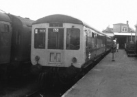 Class 100 DMU at Cambridge