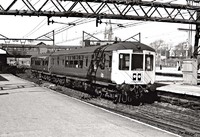 Class 100 DMU at Guide Bridge