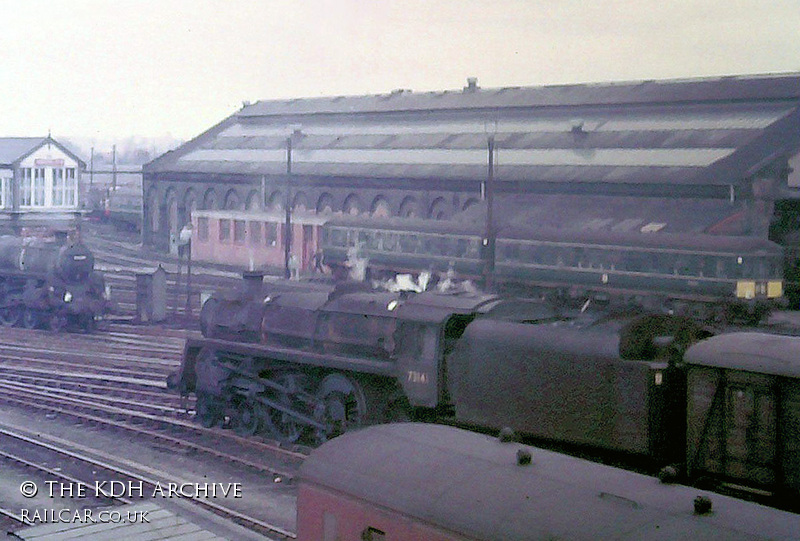 Class 100 DMU at Chester depot