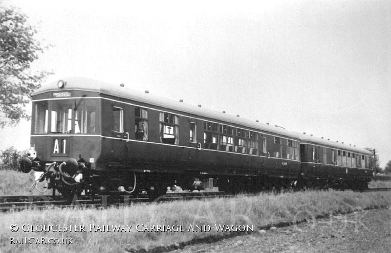 Class 100 DMU at an unknown location