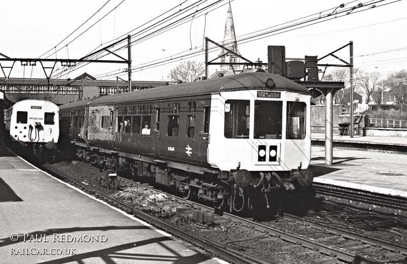 Class 100 DMU at Guide Bridge