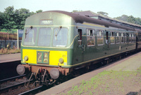 Class 101 DMU at Dunfermline Lower