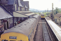 Class 101 DMU at Machynlleth