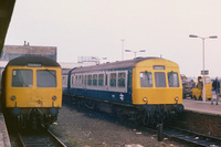 Class 101 DMU at Cambridge