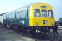 Class 101 DMU at Doncaster