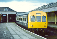 Class 101 DMU at North Berwick