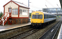 Class 101 DMU at Hazel Grove