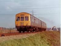 Class 101 DMU at Halton Junction