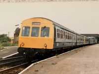 Class 101 DMU at Helsby