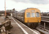 Class 101 DMU at Stirling