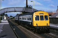 Class 101 DMU at Guiseley