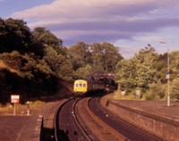 Class 101 DMU at Dunfermline