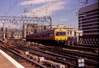 Class 101 DMU at Glasgow Central