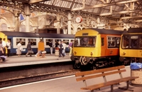 Class 101 DMU at Glasgow Central