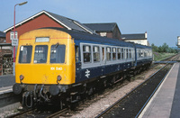 Class 101 DMU at Bamber Bridge