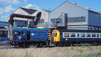 Class 101 DMU at Doncaster Works