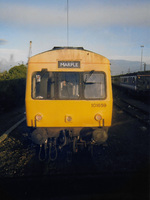 Class 101 DMU at Longsight depot