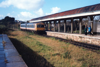 Class 101 DMU at Falmouth Docks