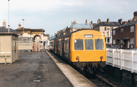 Class 101 DMU at Saltburn