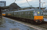 Class 101 DMU at Preston