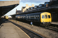 Class 101 DMU at Middlesbrough