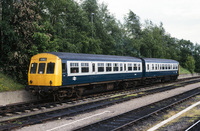 Class 101 DMU at Norwich Thorpe Sidings