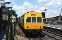 Class 101 DMU at Chappel &amp; Wakes Colne