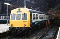 Class 101 DMU at Newcastle