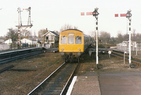 Class 101 DMU at Ely