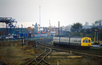 Class 101 DMU at Lowestoft