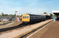 Class 101 DMU at Ely