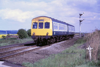 Class 101 DMU at Gilberdyke