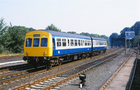 Class 101 DMU at Hexham