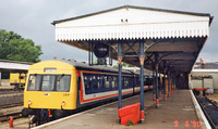 Class 101 DMU at Kings Lynn