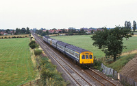 Class 101 DMU at Haxby