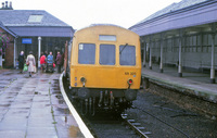 Class 101 DMU at North Berwick