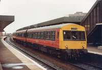 Class 101 DMU at Haymarket