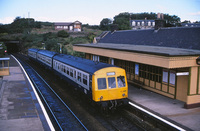 Class 101 DMU at North Queensferry