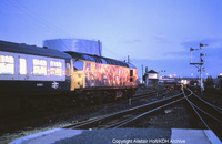 Class 101 DMU at Stirling