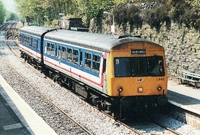 Class 101 DMU at New Mills Central