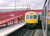 Class 101 DMU at Gateshead MetroCentre