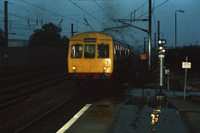 Class 101 DMU at Hitchin