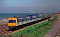 Class 101 DMU at Llanfairfechan