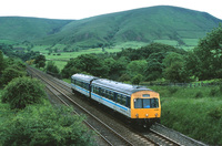 Class 101 DMU at Barber Booth