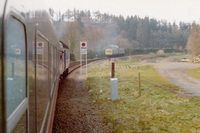 Class 101 DMU at Eggesford