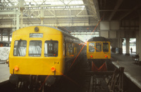 Class 101 DMU at Edinburgh Waverley